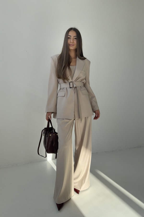 Garnitur Lessia beżowy