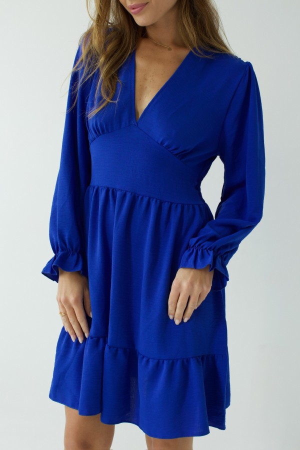 Sukienka Waleria kobaltowa