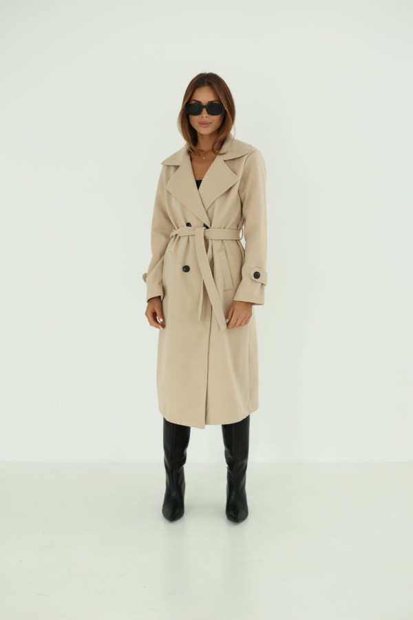 Płaszcz Alice beżowy