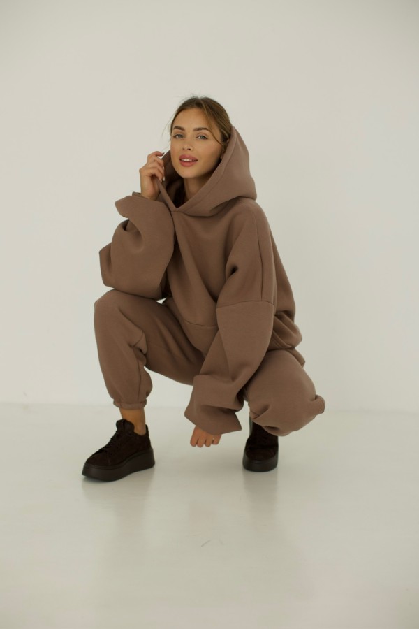 Komplet dresowy Sidney mokka