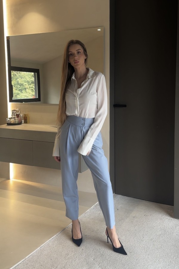 Cygaretki damskie Evel błękitne